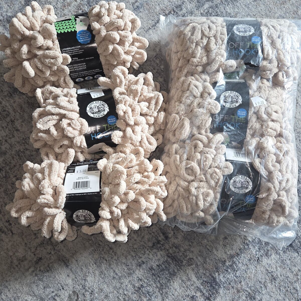 6 New Skeins Off The Hook Yarn