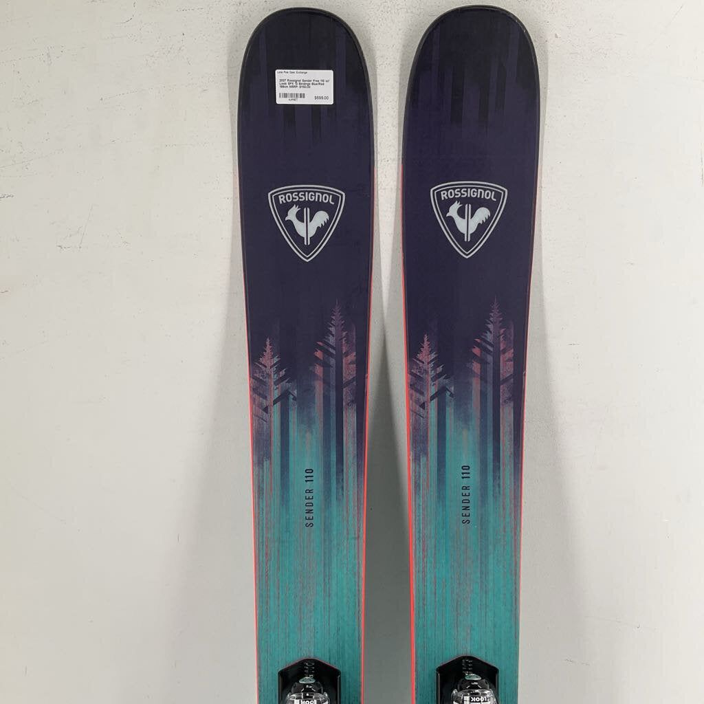 2027 Rossignol Sender Free 110 w/ Look SPX 13 Bindings