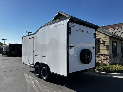 8x18 / 8.5x18 Toy Hauler Travel Trailer Bumper Pull Camper