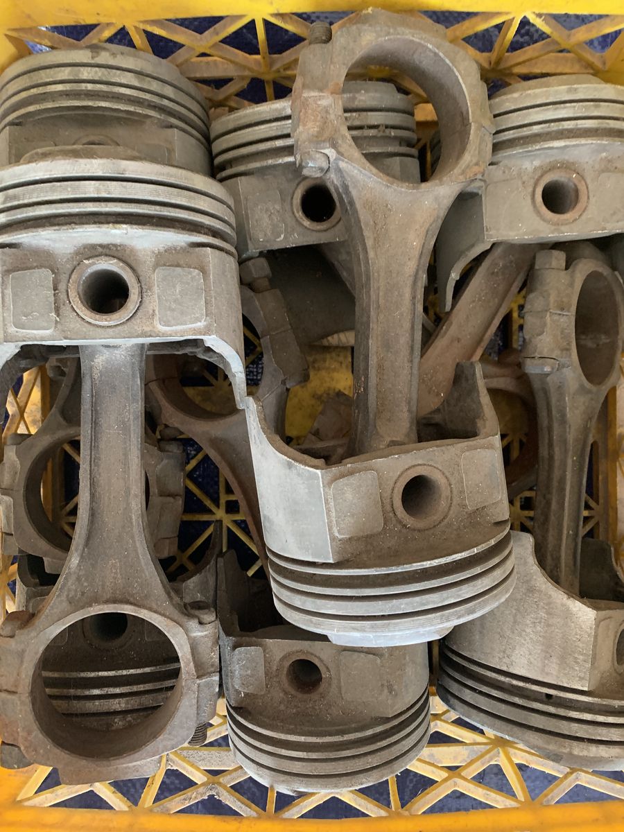 396 +.040 Domed Piston And Rod Set
