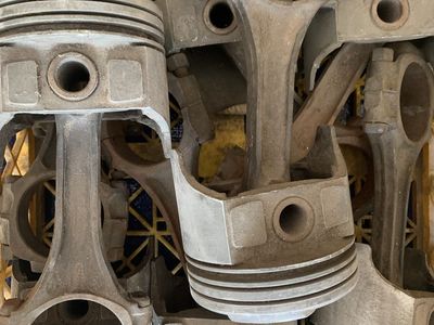 396 +.040 Domed Piston And Rod Set