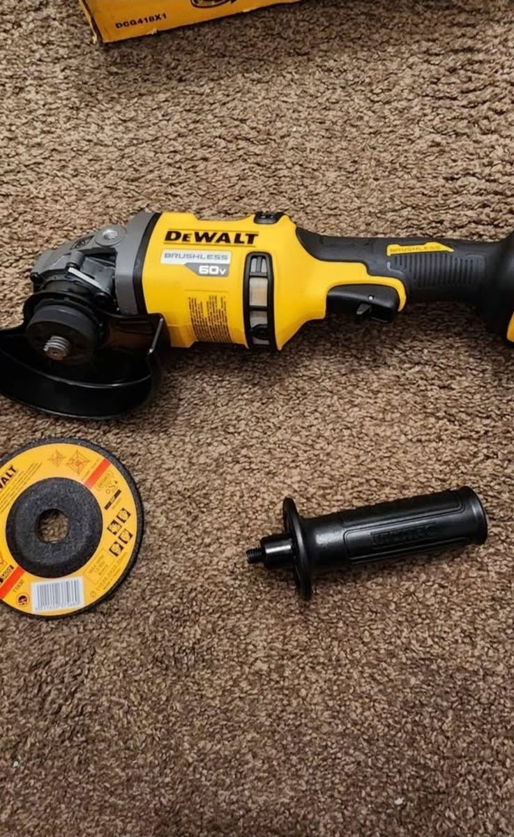 New Dewalt FlexVolt 60V MAX Angle Grinder