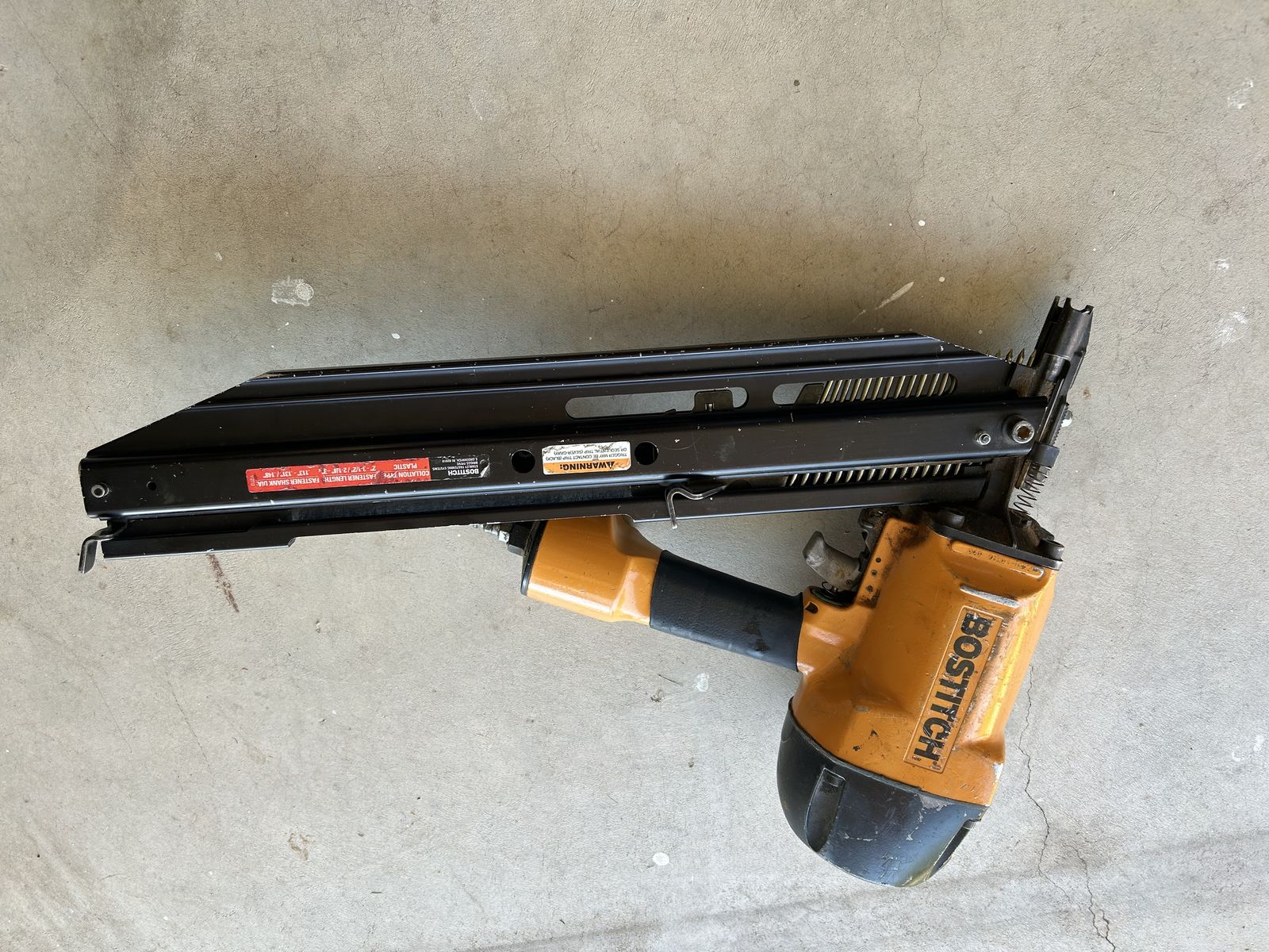 Bostitch Framing Nailer + Box of Nails