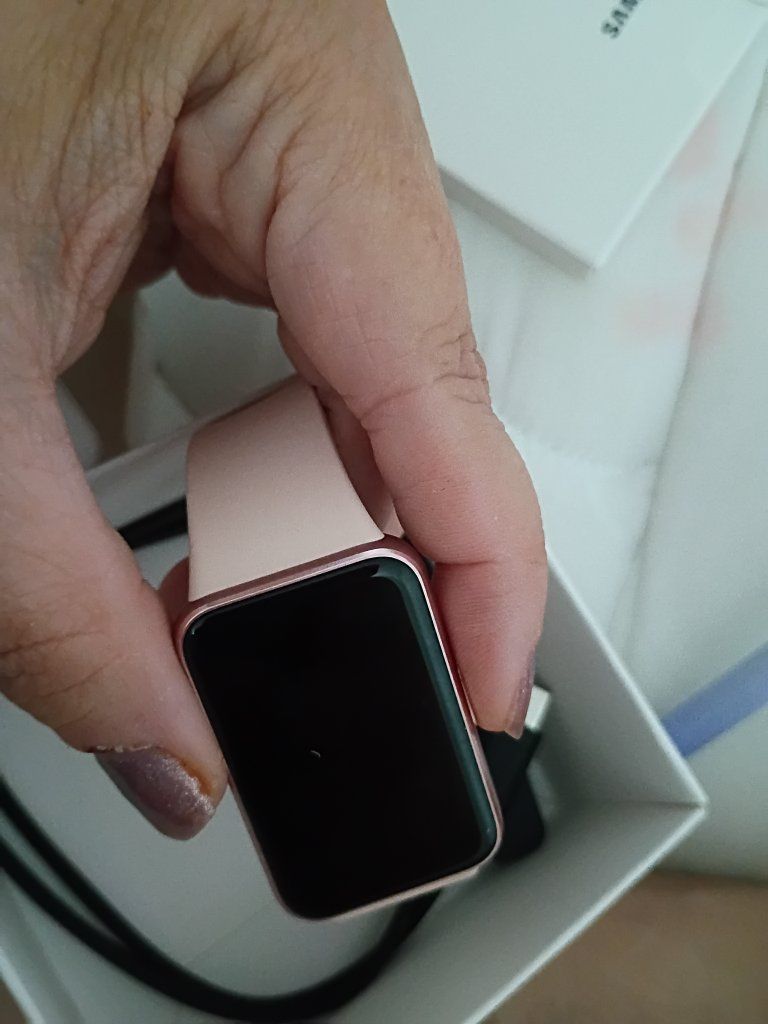 Samsung Galaxy Fit3 Smart Watch Fitness Tracker Pink Gold