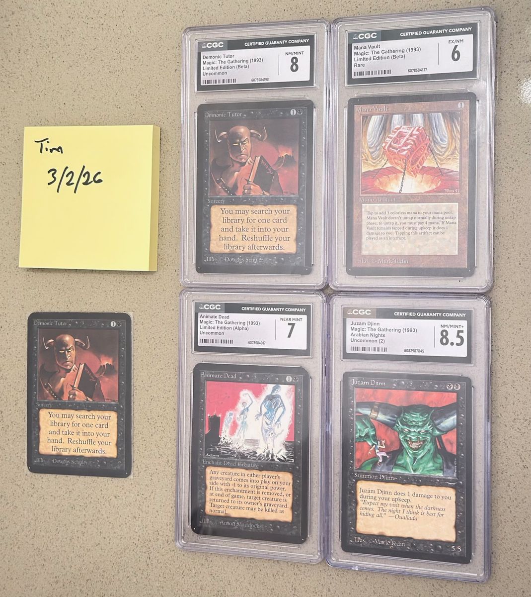 Vintage Magic the Gathering