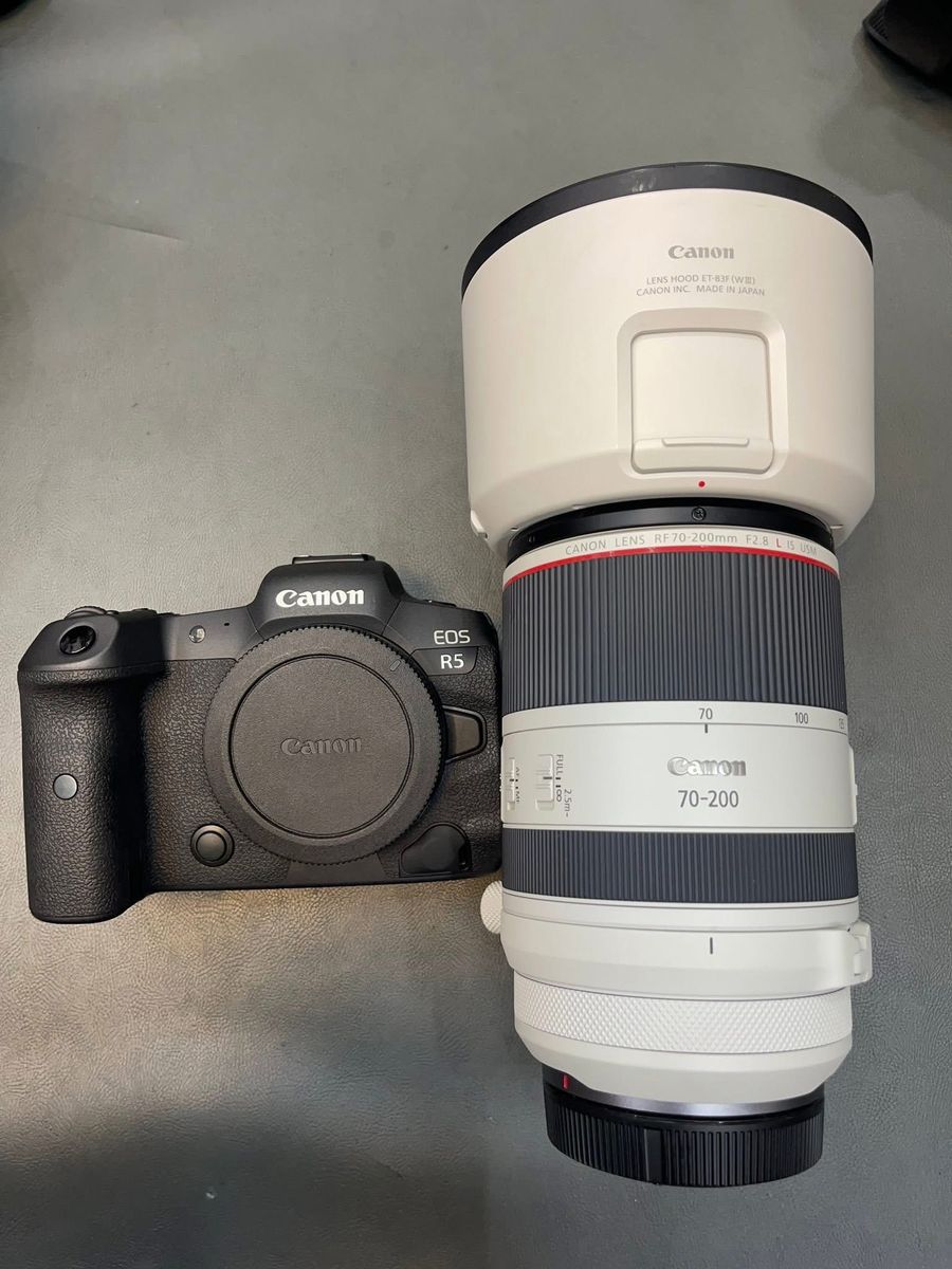 Canon R5, Rf70-200 2.8L