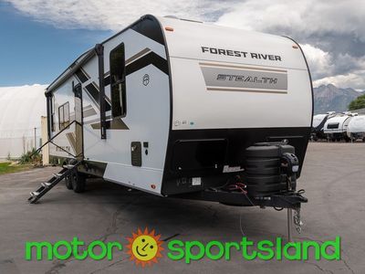 2027 Forest River Stealth 2730 Toy Hauler Garage Outdoor Kitchen