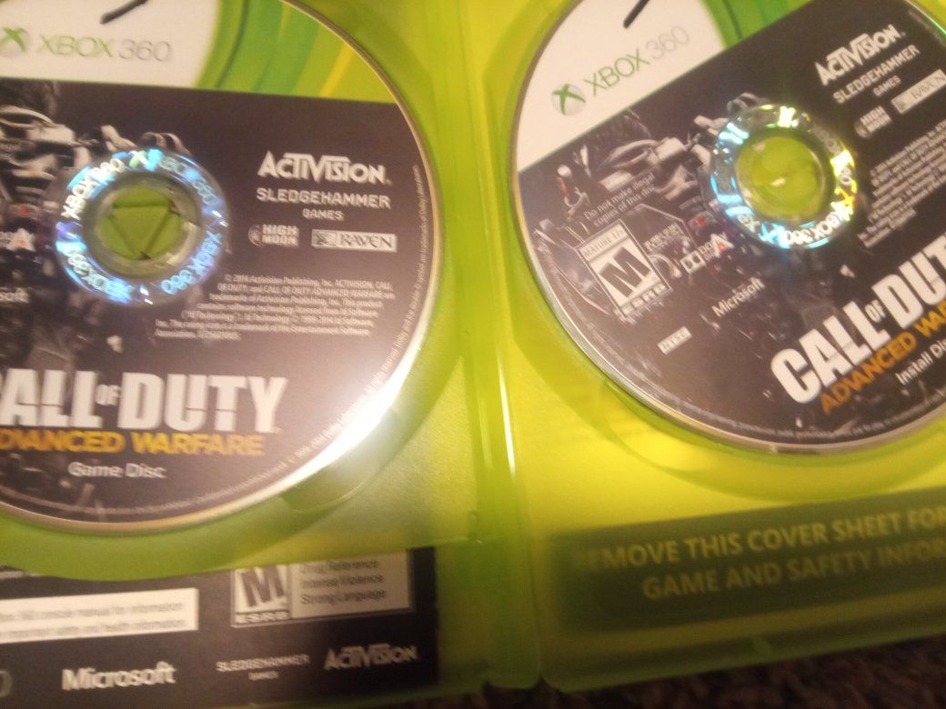 call of duty games read below