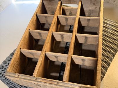 Antique Collectable Wooden Beverage Crate