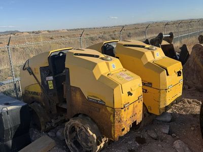 2 Rammax Trench Rollers