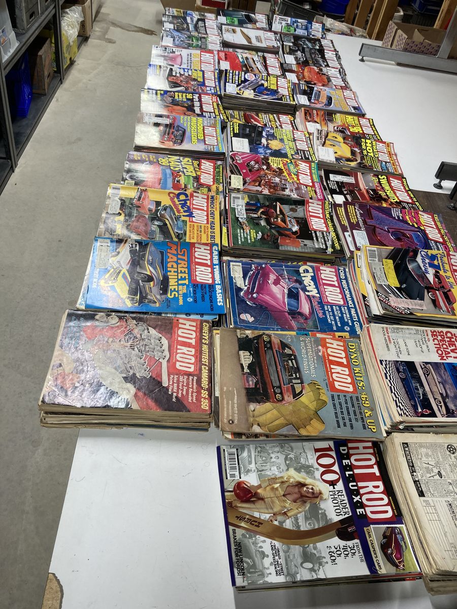 Car magazines. Hot Rod. Car Craft etc