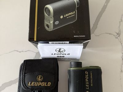 Leupold RX-FullDraw 5 Archery Rangefinder – Excellent Condition with Original Box & Case – Tooele