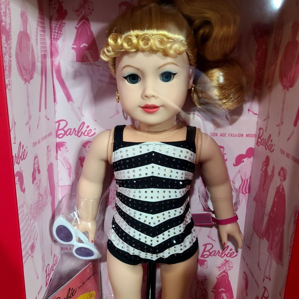 American Girl X BARBIE Doll 18" Limited 5000 Swaro