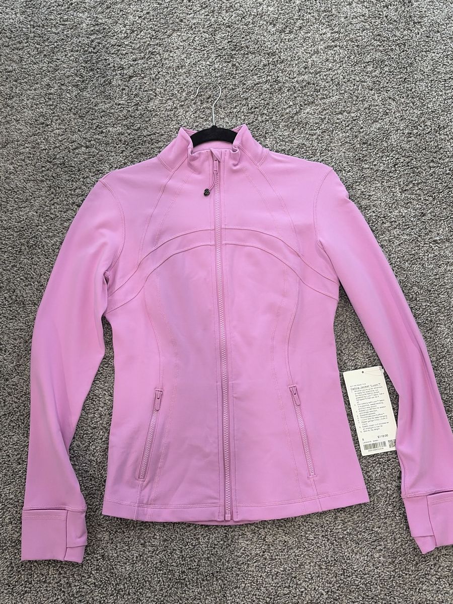 Lululemon Define Jacket *Luon* Dahlia Mauve color 