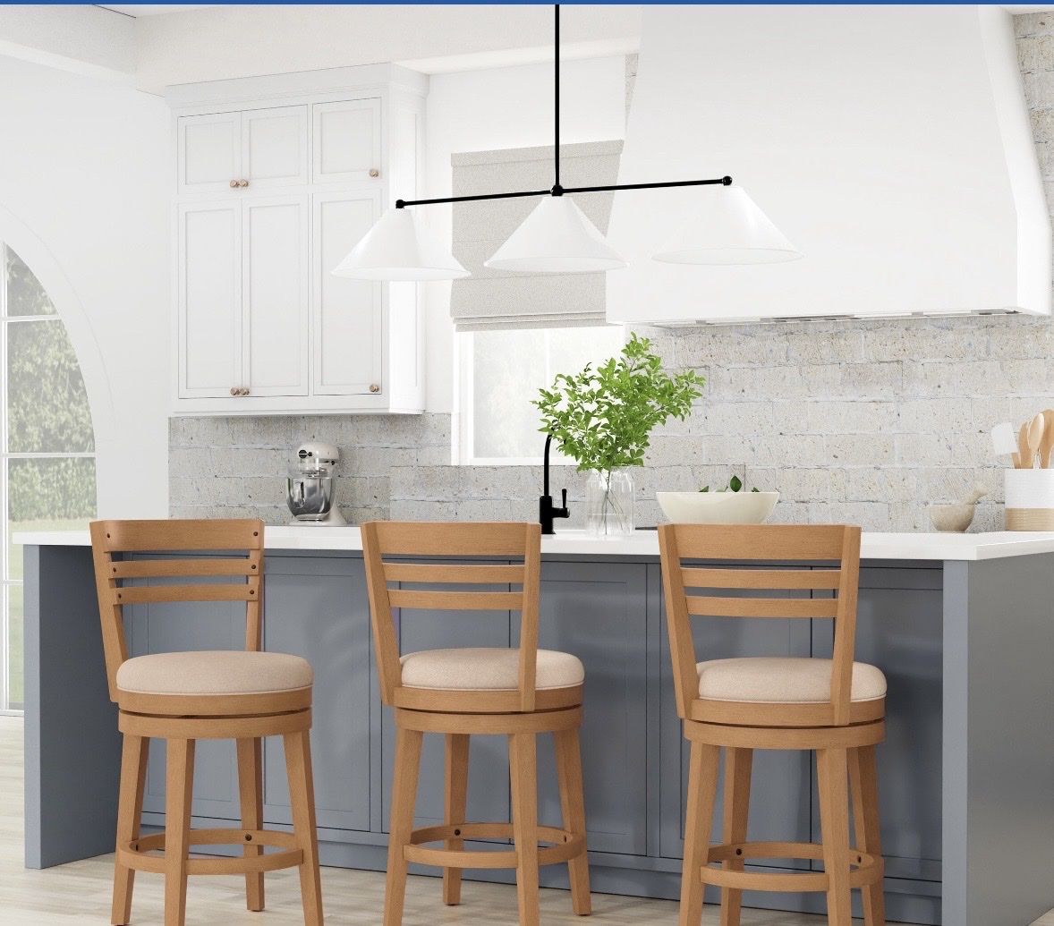 New lemon grove counter height swivel stool Costco MRSP $200 each