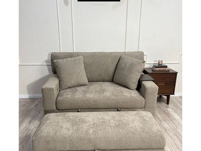 NEW GILROY OVERSIZED LOUNGER AND OTTOMAN