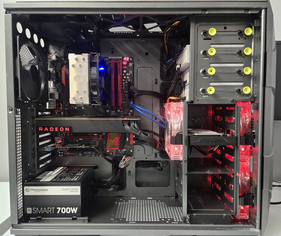 Custom Built Gaming PC - ASUS ROG Maximus Hero Mobo, Intel i7, Radeon RX Vega 64, 16GB RAM, 1.5 TB Storage