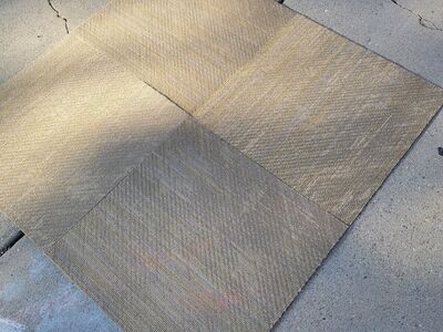 carpet tile, $0.50 per square foot