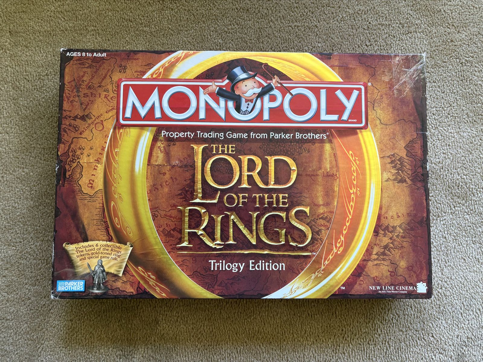 COMPLETE Monopoly: The Lord of the Rings Trilogy Edition