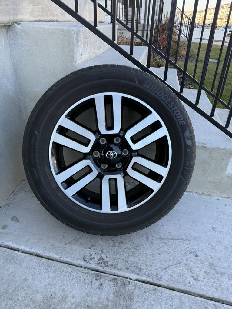 Toyota 4Runner Tacoma Rims And Tires 245/60R20