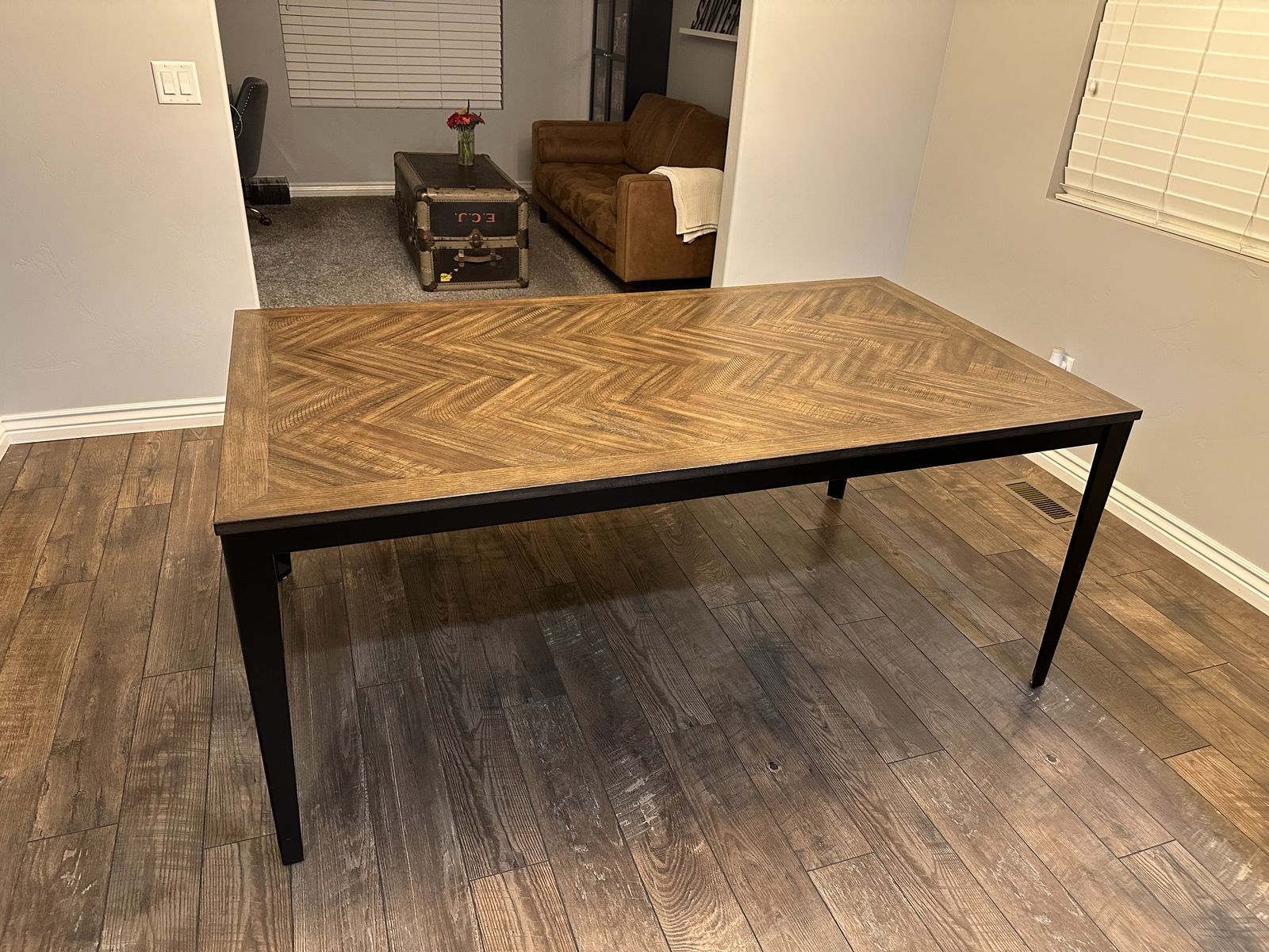 Brown Dining Room Table