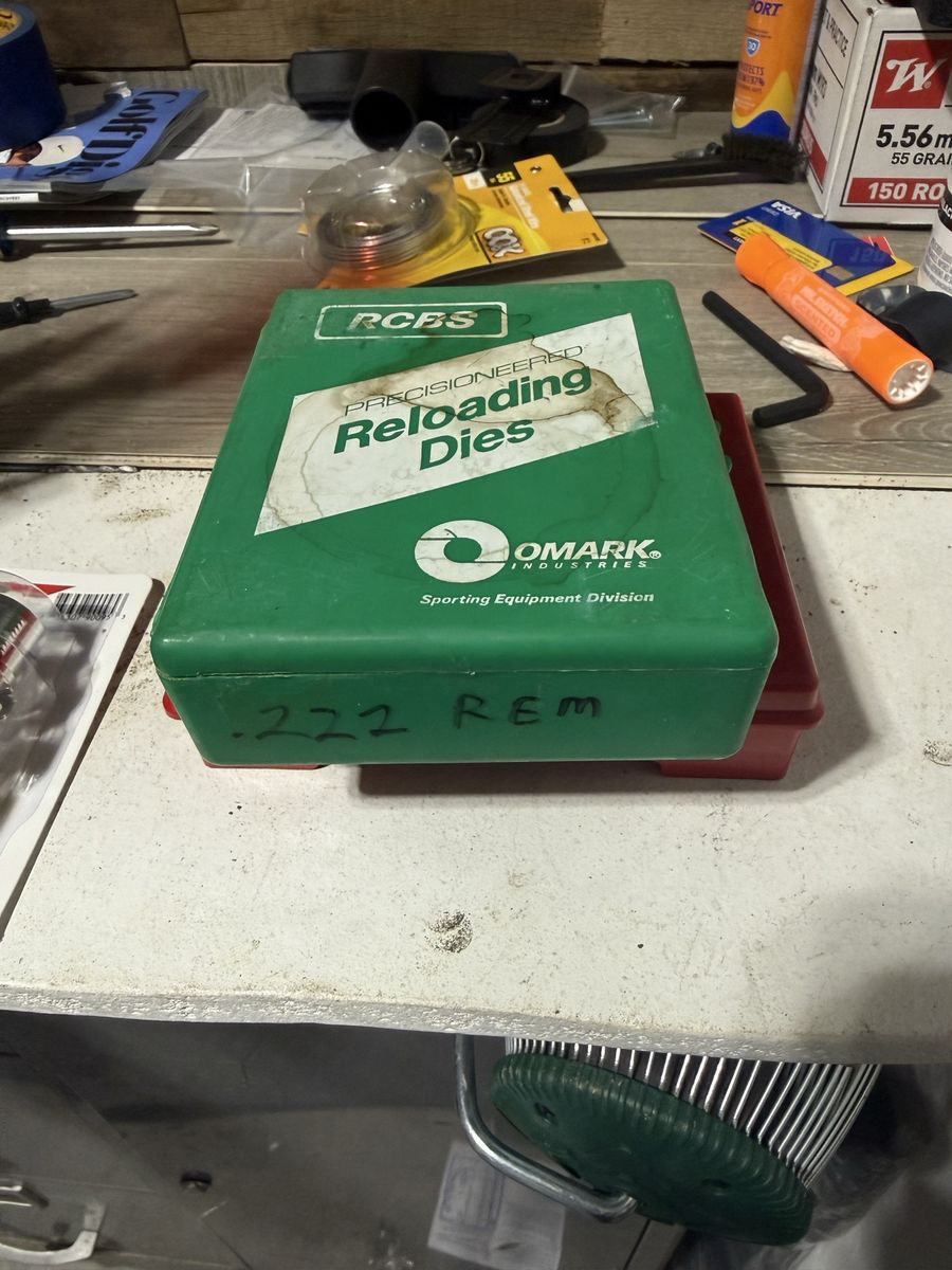 RCBS Reloading Dies, .222 REM