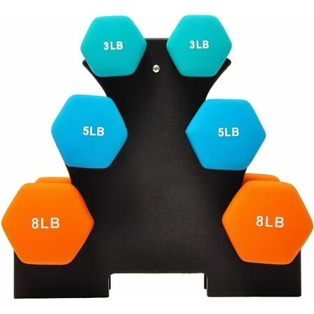 BalanceFrom Neoprene Dumbbell Set DB-358