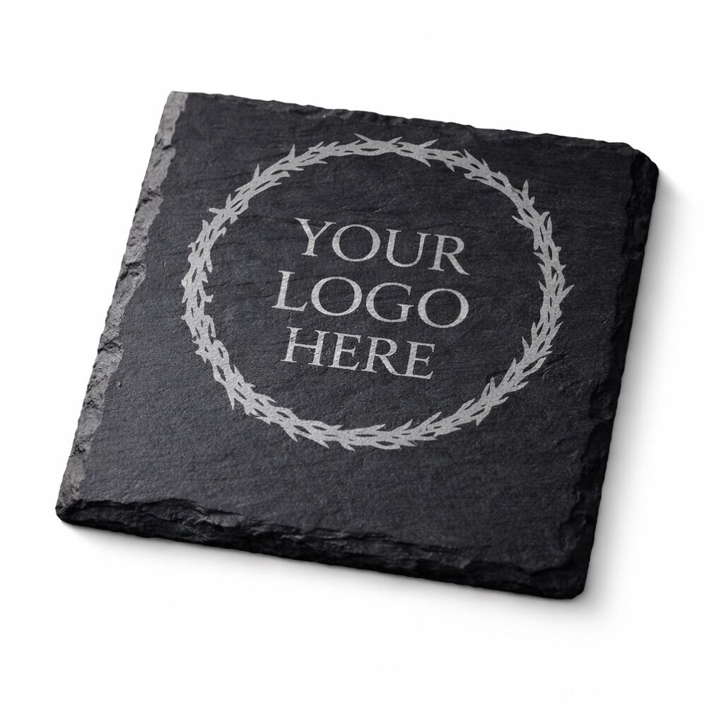 Custom Engraved Slate Coasters