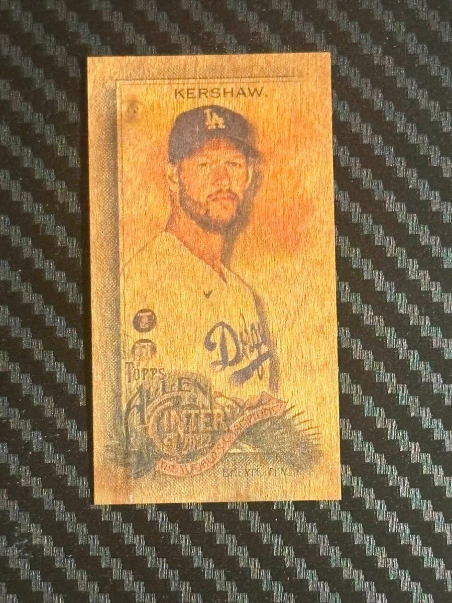 Topps 2022 Clayton Kershaw 1/1 Allen & Ginter