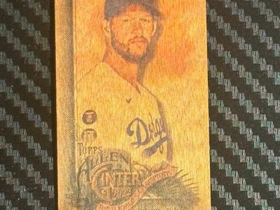 Topps 2022 Clayton Kershaw 1/1 Allen & Ginter