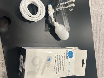 EShopps Float Valve with 7ft Drain Tubing - Adjustable Water Level, Acrylic