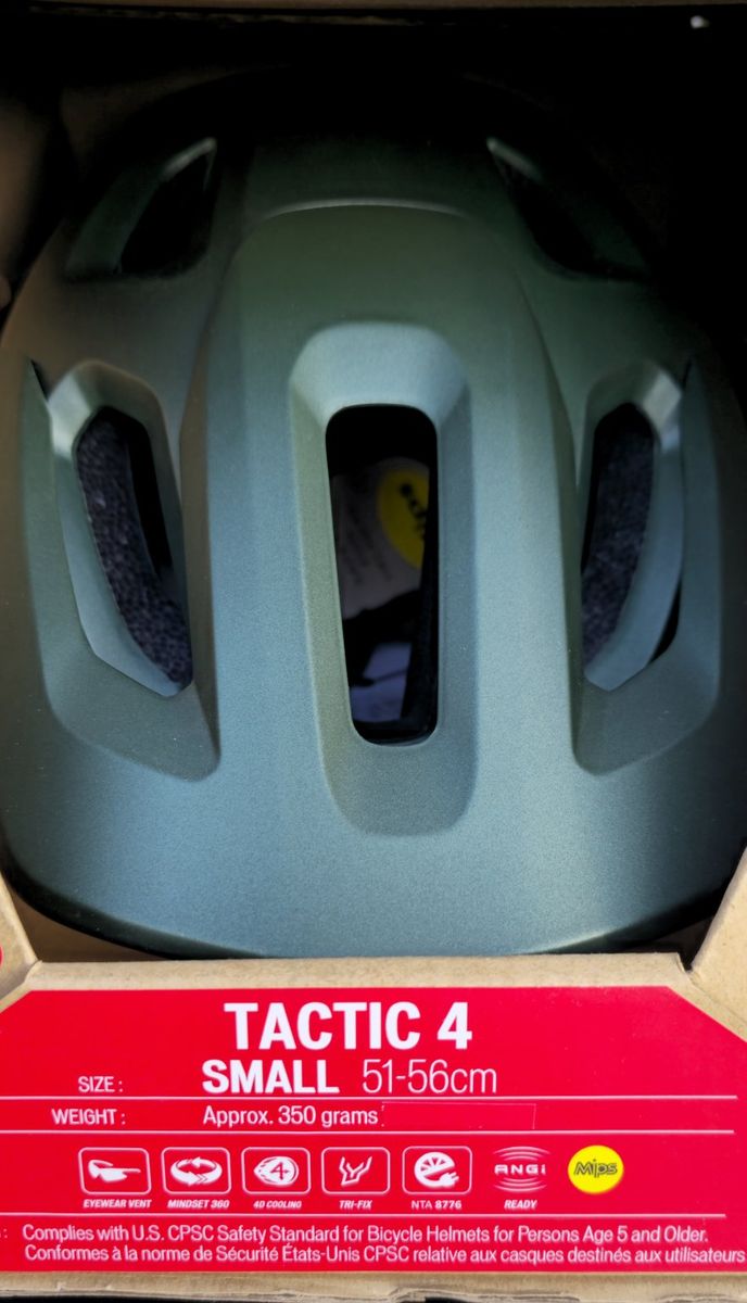 New Specialized Tactic 4 MIPS helmet Green, Small