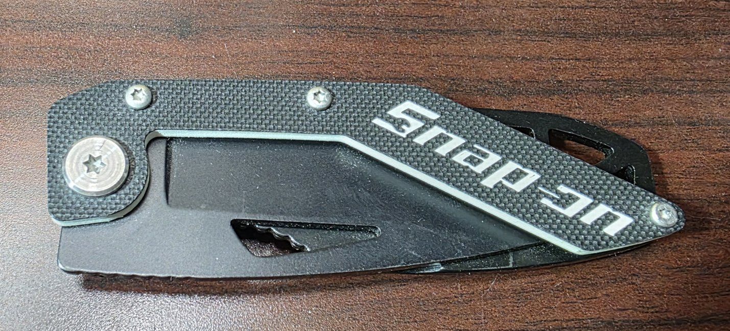 Snap-on Key Ring / Money Clip Knife 2.125" Blade,