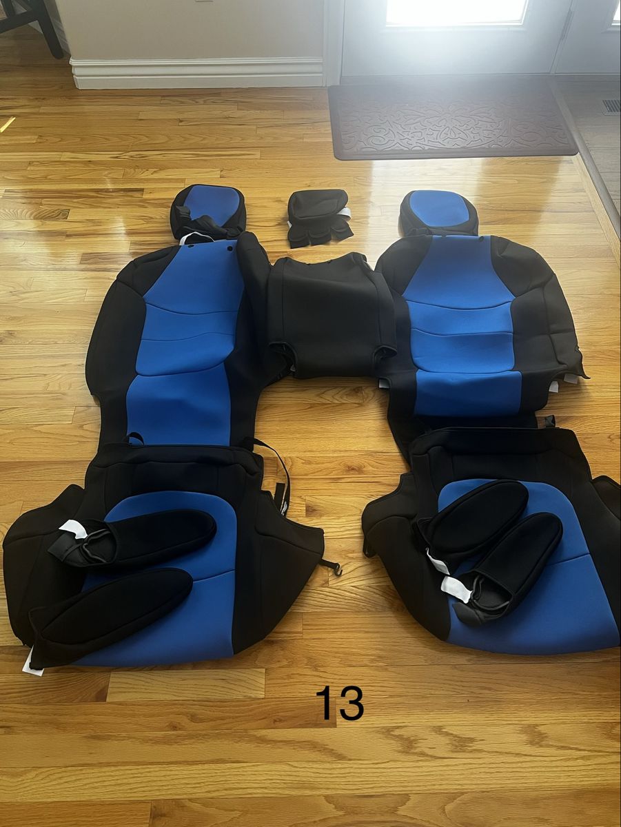 2021 to 2025 Toyota Sienna (M), 2nd Row Coverking Neoprene Seat Covers #13