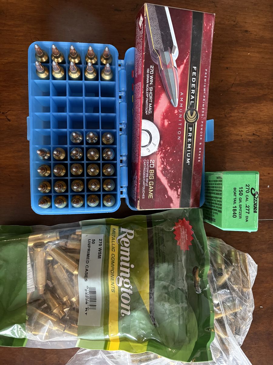 270 WSM ammunition