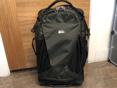 REI Stratocruiser Carry On Luggage Bag 2 Wheels Backpack Option