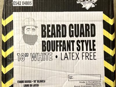 Disposable Beard Guard White 1000/Case