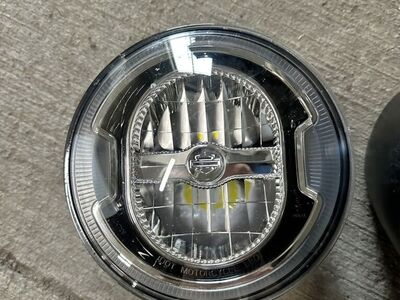 Harley Softail headlight