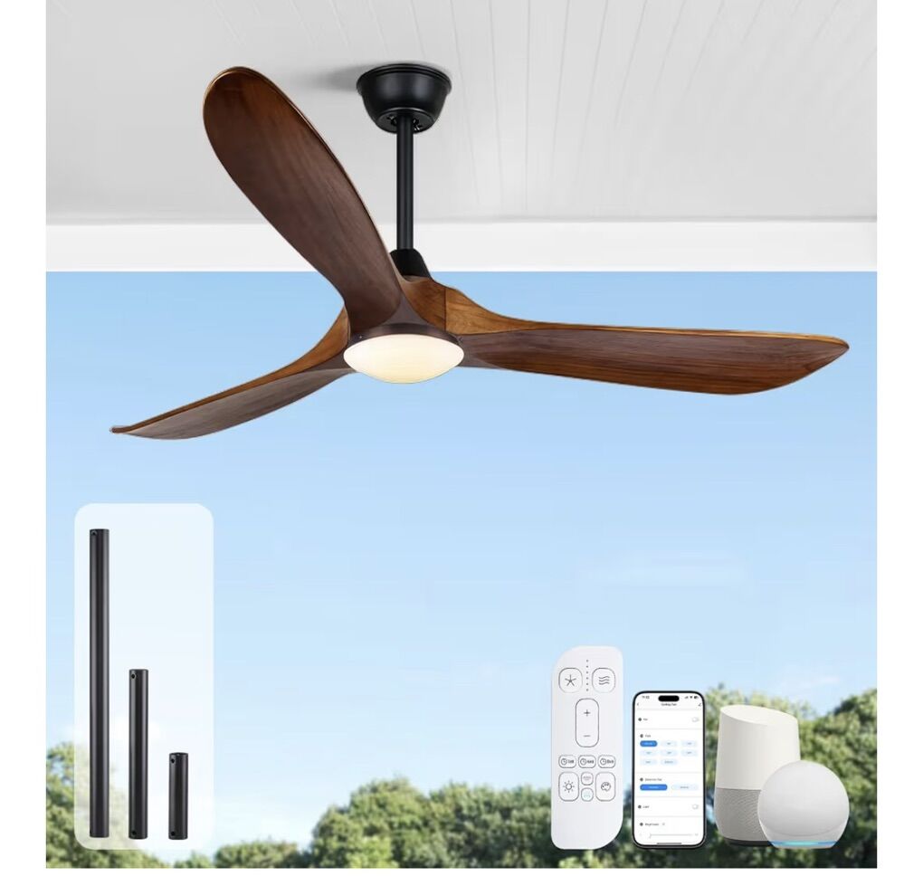 NEW! 60 In Ceiling Fan with Lights