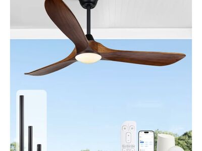 NEW! 60 In Ceiling Fan with Lights