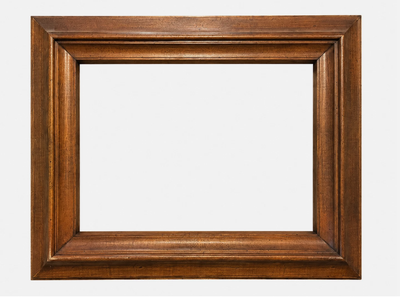 Large Vintage Wooden Picture Frame Rustic Brown Wall Art Frame 12x16