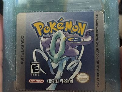 Authentic Pokemon Crystal with new battery