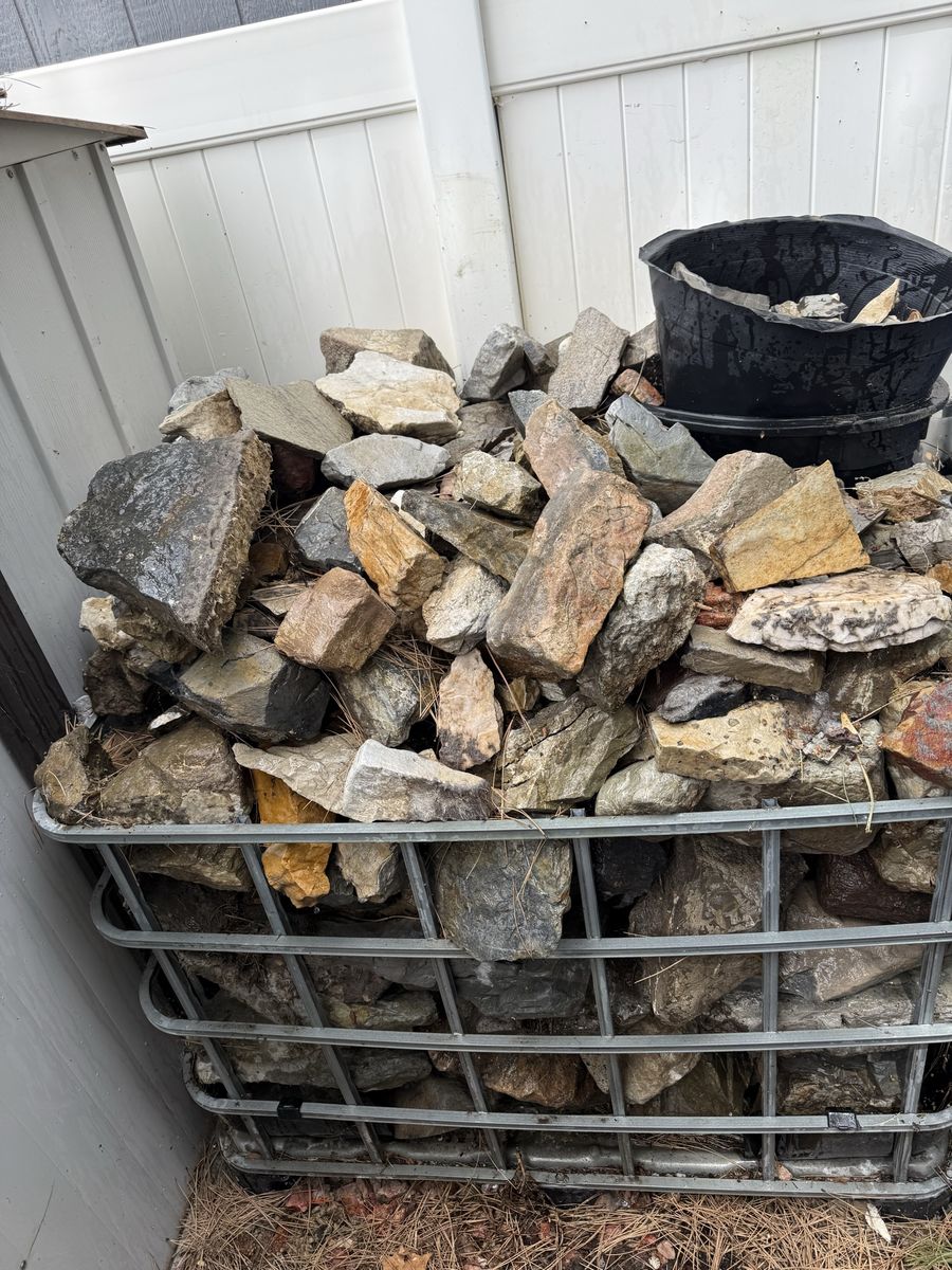 Free landscaping rock