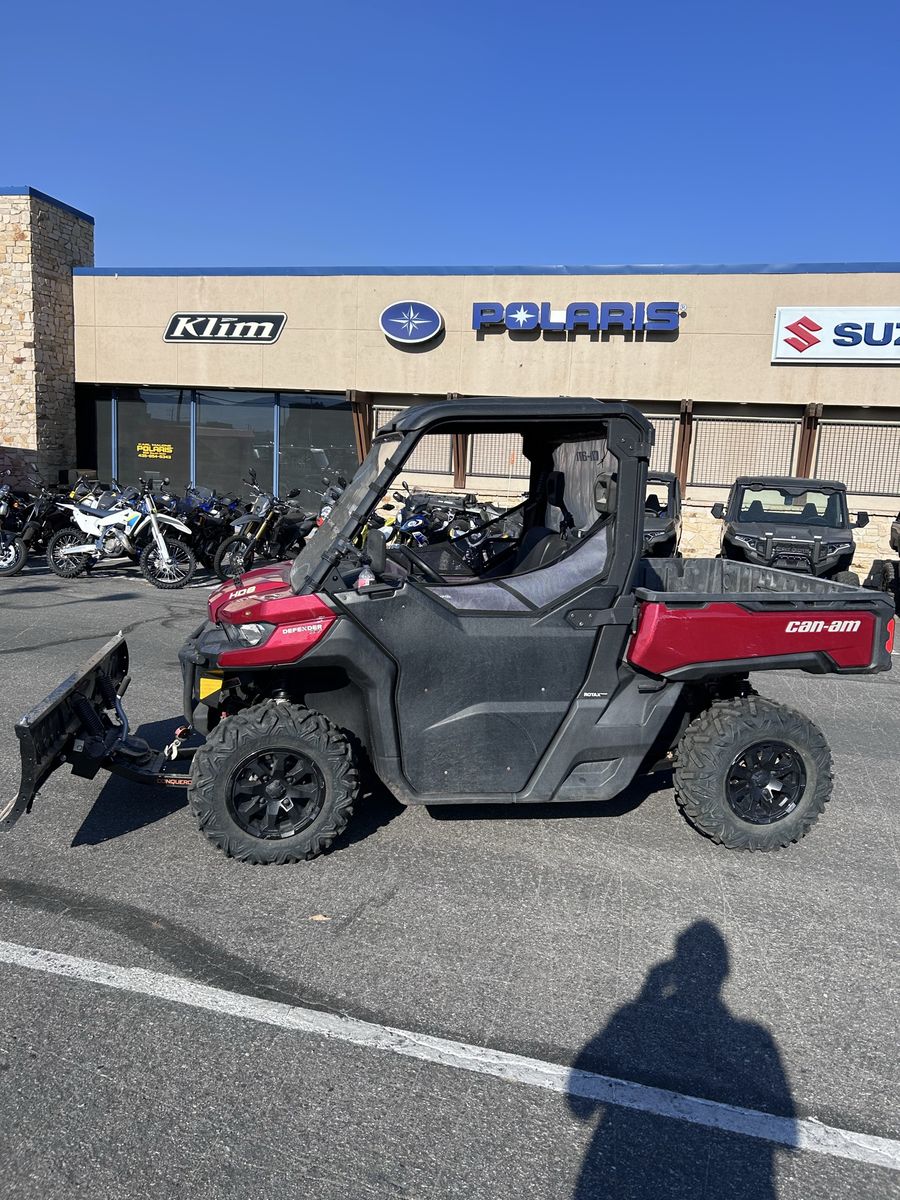 2018 Can-Am Defender HD8 UTV Side-by-Side with Front Snow Plow