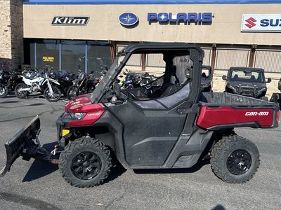 2018 Can-Am Defender HD8 UTV Side-by-Side with Front Snow Plow