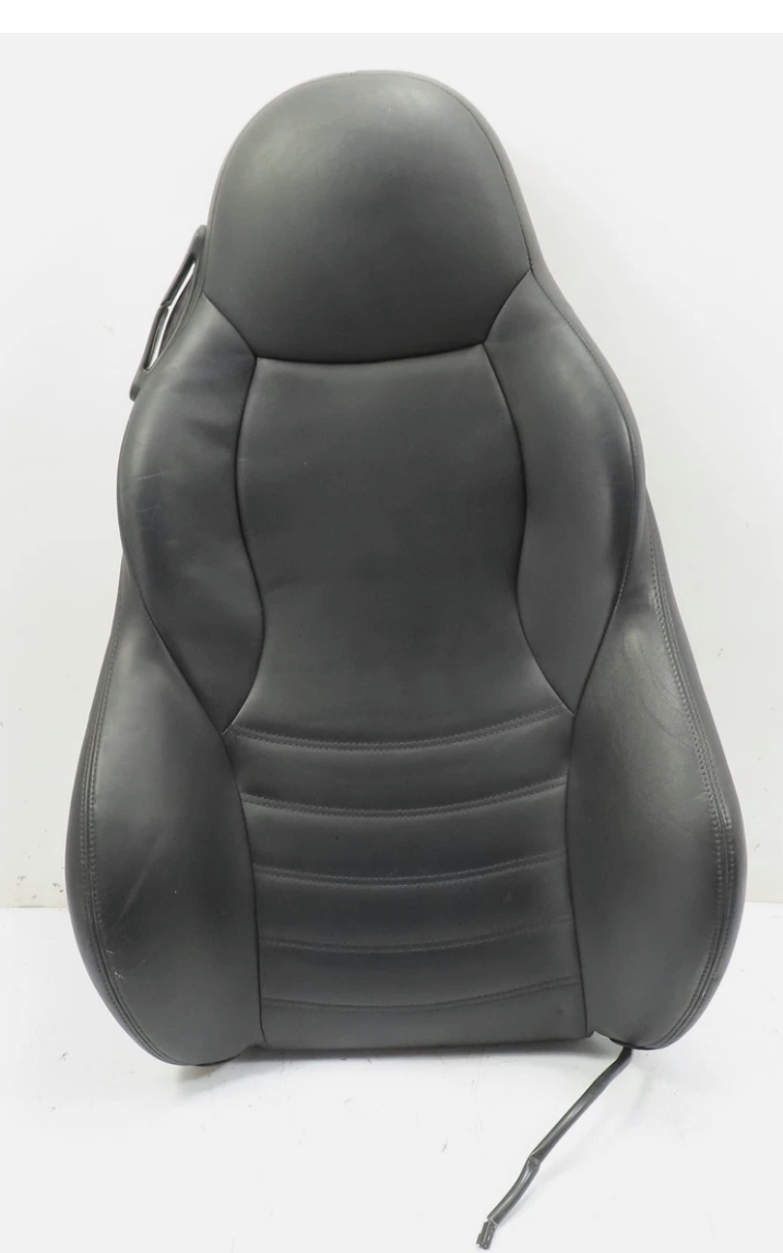 BMW Z3 M #1263 Seat Cushion, Sport Heated Backrest, Nappa Right Black