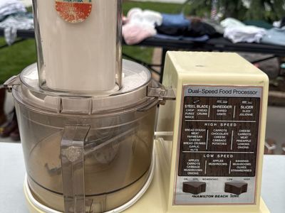 Vintage food processor