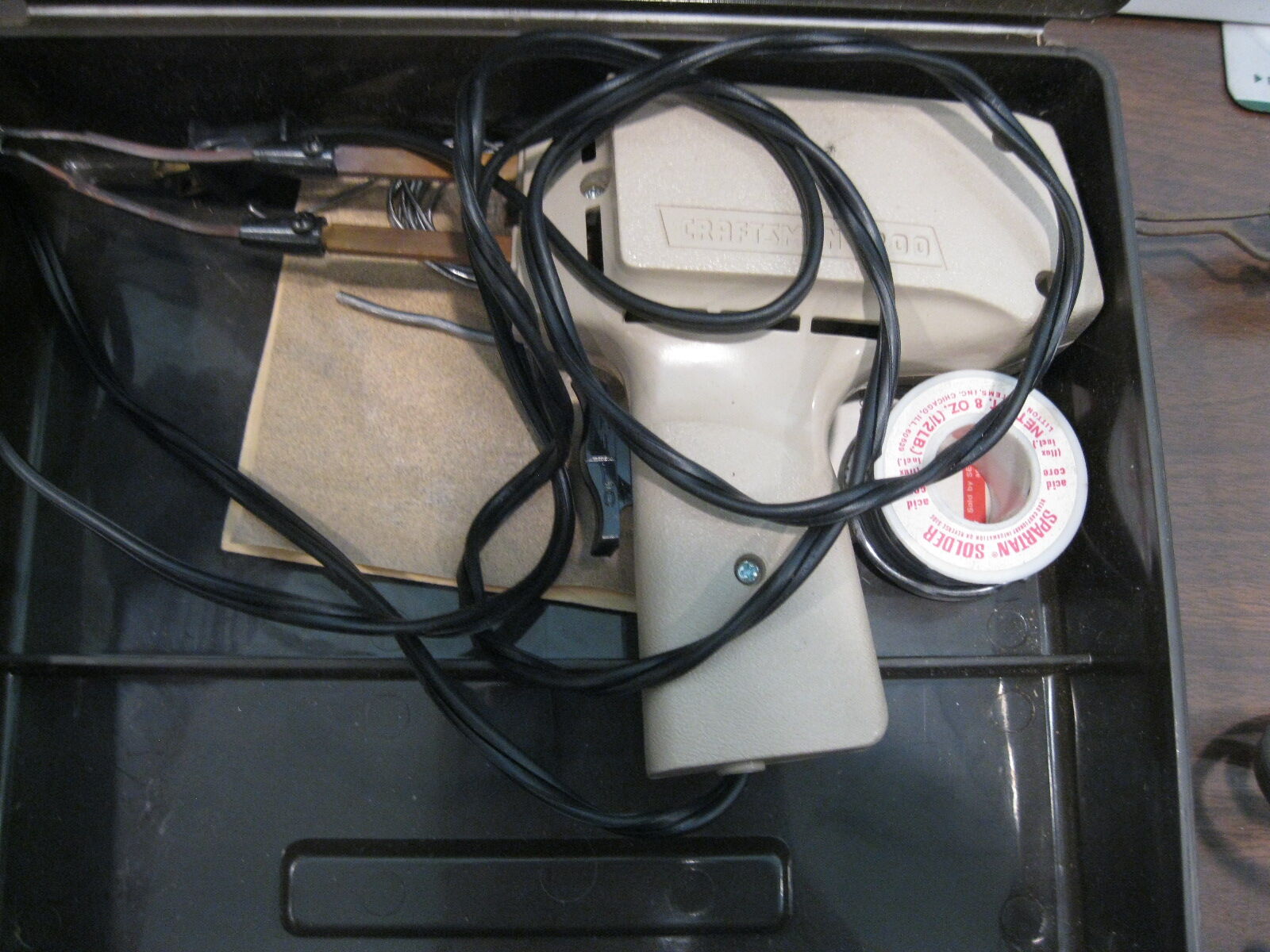 Vintage Sears Craftsman Soldering Gun With Case And Weller Junior