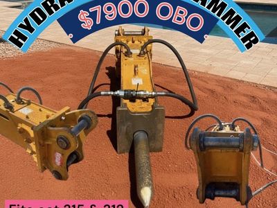 Hydraulic Jack Hammer Breaker Attachment Fits Cat 315 & 312 Used Heavy Equipment