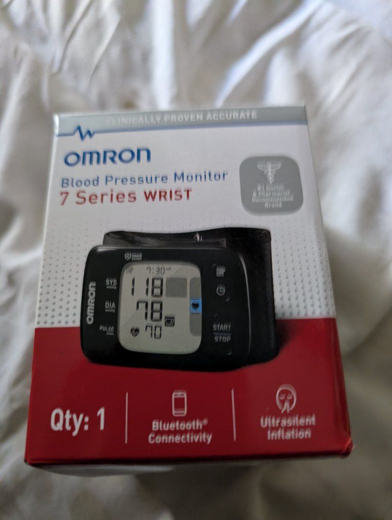 Omron blood pressure monitor